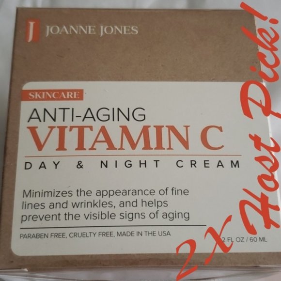 Joanne Jones Other - Joanne Jones USA Vitamin C Gold Retinol Anti-Aging Day & Night Cream Face 🎉HP🎉